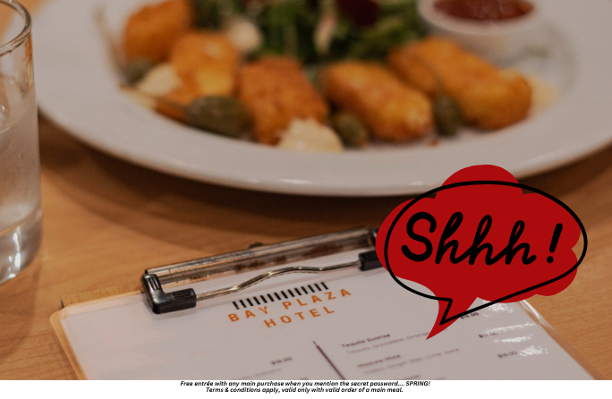 Spring Free Entree Special